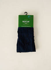 Collants bleu BERTHE AUX GRANDS PIEDS pour femme seconde vue