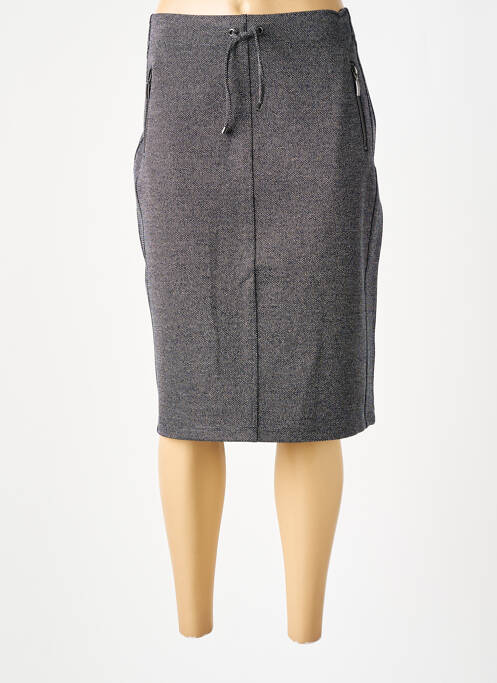 Jupe mi-longue gris BARBARA LEBEK pour femme