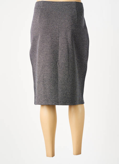 Jupe mi-longue gris BARBARA LEBEK femme