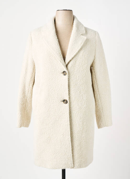 Manteau long beige DIANE LAURY pour femme