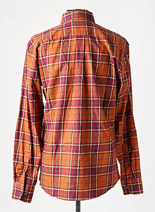 Chemise manches longues manches longues marron FYNCH-HATTON homme