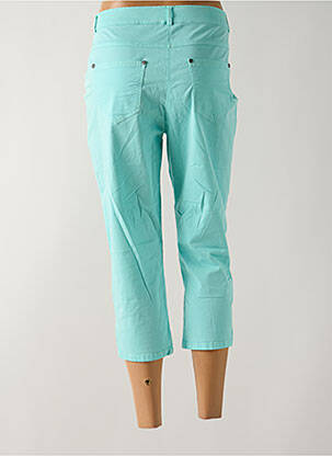Pantacourt poches bleu GUY DUBOUIS femme