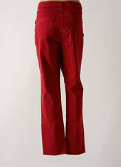 Pantalon droit rouge GUY DUBOUIS pour femme seconde vue