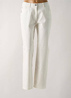 Pantalon slim blanc BARBARA LEBEK pour femme