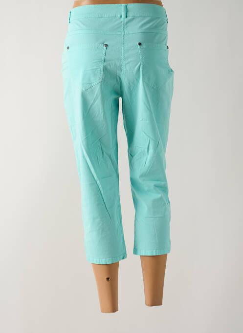 Pantacourt bleu GUY DUBOUIS pour femme