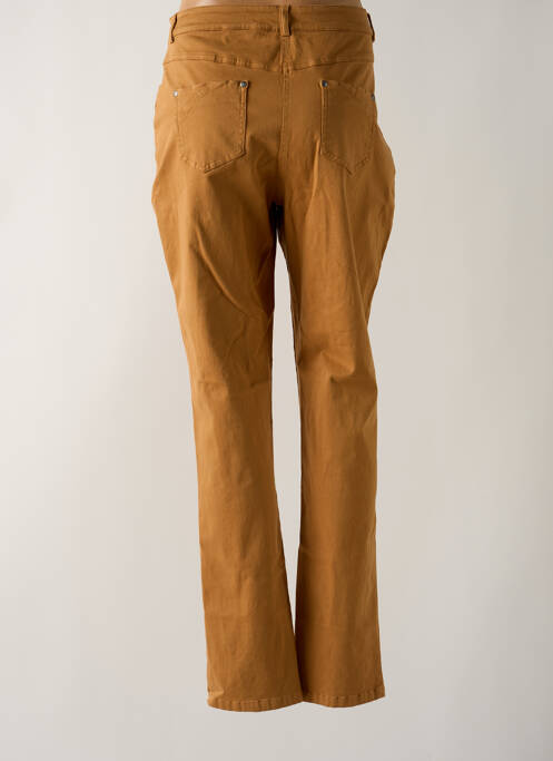 Pantalon droit beige GUY DUBOUIS pour femme