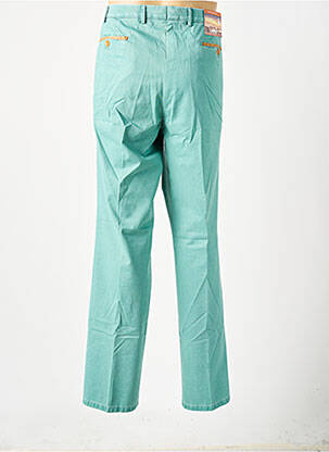 Pantalon droit coupe droite bleu MEYER homme