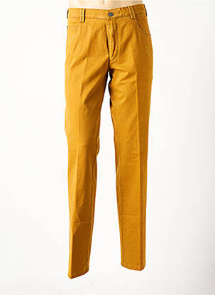 Pantalon slim poches jaune MEYER femme