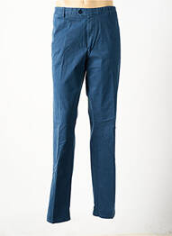 Pantalon slim fermeture zippée sous rabat boutonné bleu MEYER homme