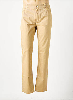 Pantalon slim beige SERGE BLANCO pour homme