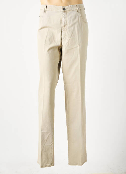 Pantalon droit beige MEYER pour homme