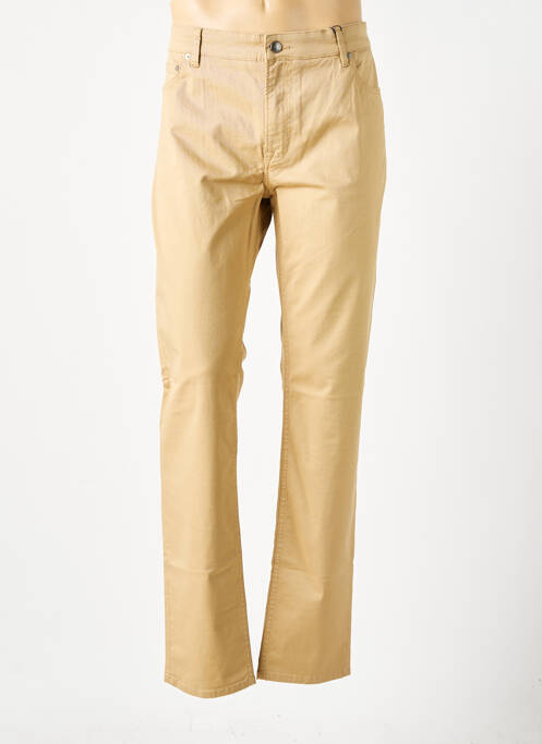 Pantalon slim beige SERGE BLANCO pour homme