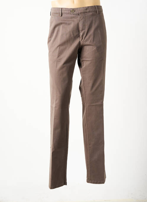 Pantalon slim marron MEYER pour homme