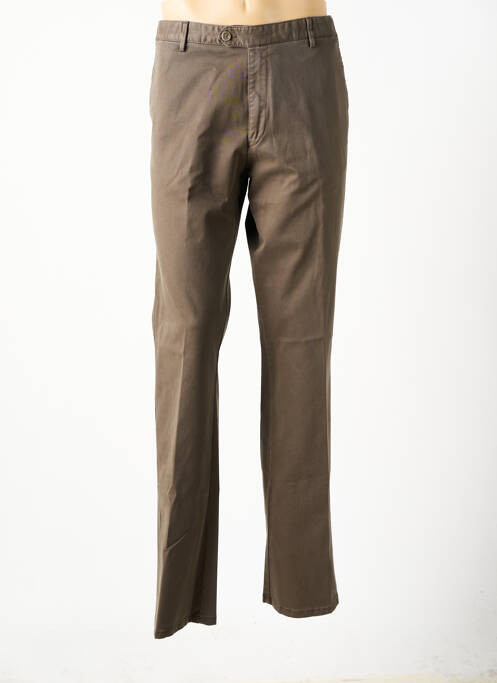 Pantalon slim marron MEYER pour homme