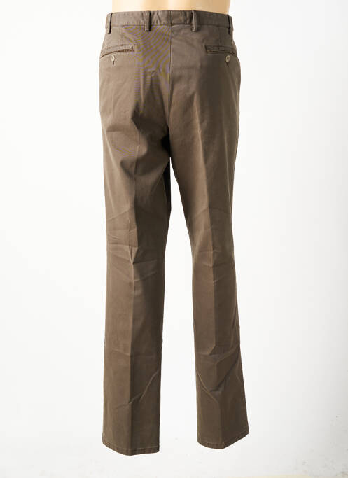 Pantalon slim marron MEYER pour homme