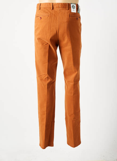 Pantalon slim orange MEYER pour homme
