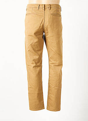Pantalon chino stretch taille normale beige SERGE BLANCO homme