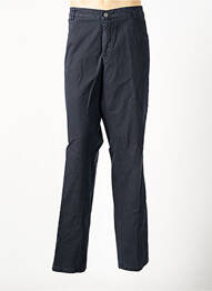 Pantalon chino stretch taille normale bleu MEYER homme