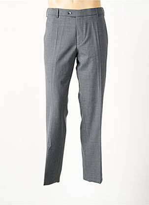 Pantalon droit tissage chiné taille normale gris MEYER homme