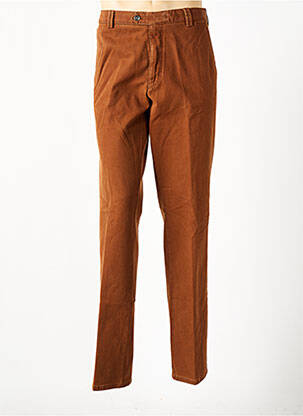 Pantalon chino marron MEYER pour homme