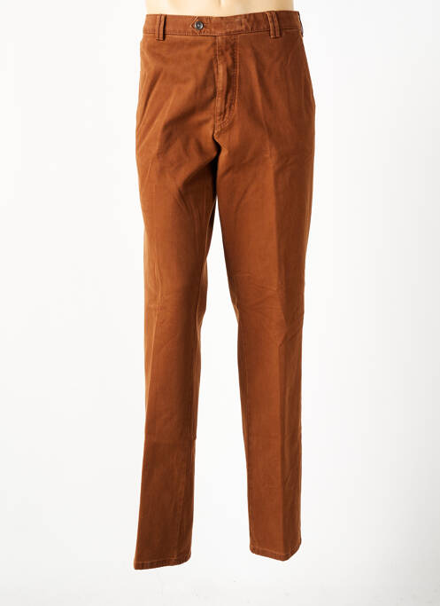 Pantalon chino marron MEYER pour homme