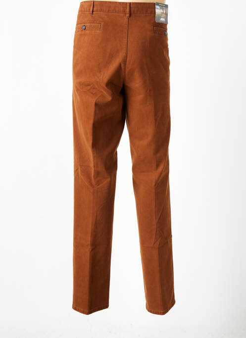 Pantalon chino marron MEYER pour homme