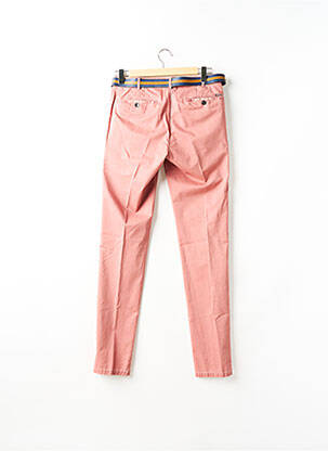 Pantalon chino poches taille normale rose MEYER homme