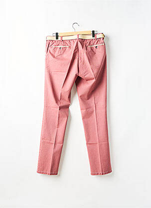 Pantalon chino poches taille normale rouge MEYER homme