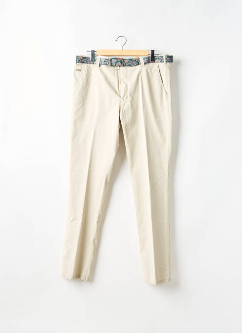 Pantalon chino beige MEYER pour homme