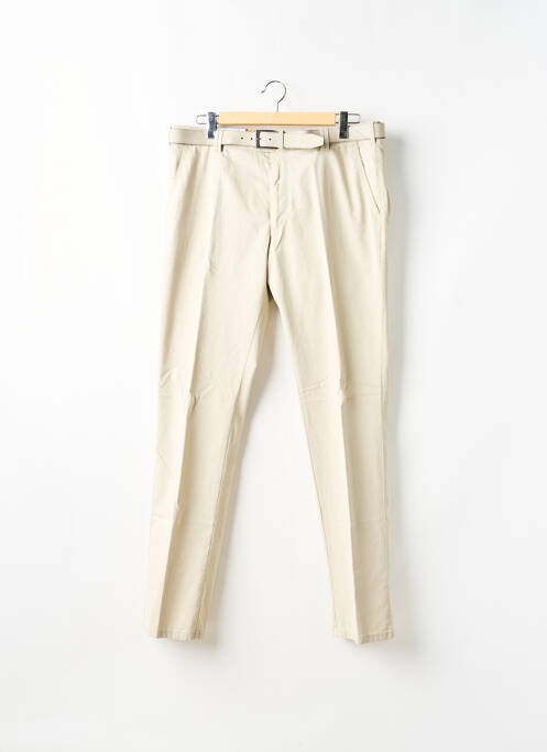 Pantalon chino beige MEYER pour homme