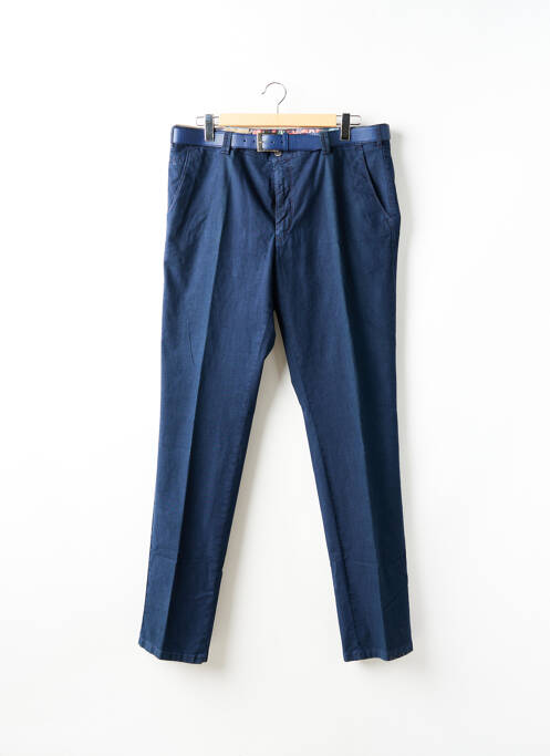 Pantalon chino bleu MEYER pour homme