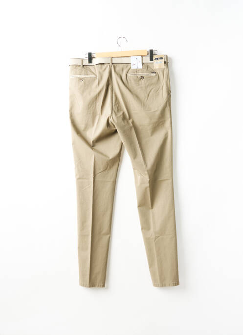 Pantalon chino gris MEYER pour homme