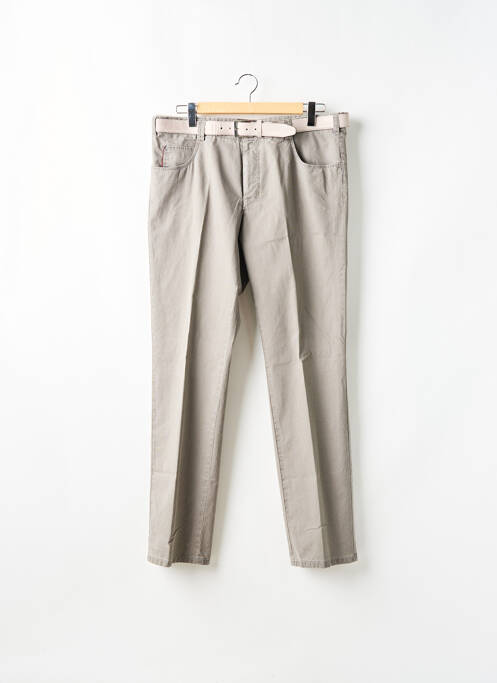 Pantalon chino gris MEYER pour homme