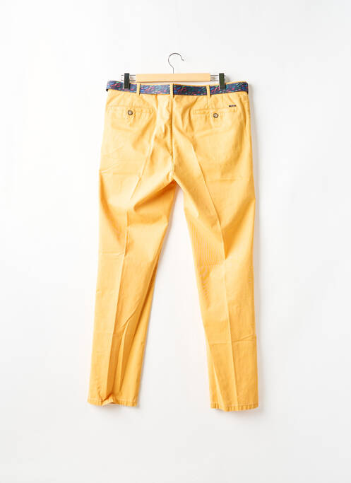 Pantalon chino jaune MEYER pour homme