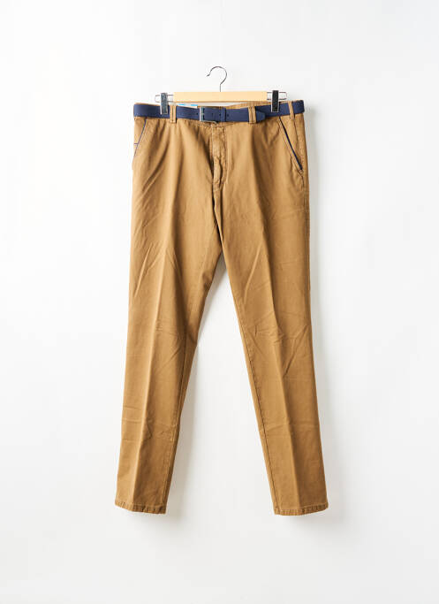 Pantalon chino marron MEYER pour homme