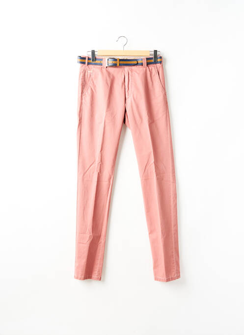 Pantalon chino rose MEYER pour homme