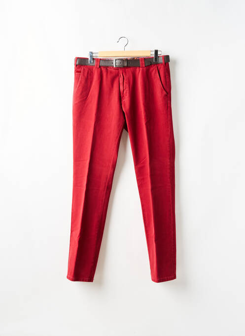 Pantalon chino rouge MEYER pour homme