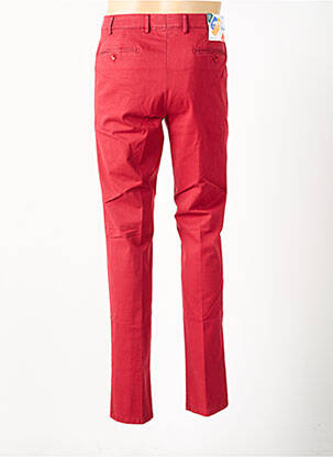 Pantalon chino stretch taille normale rouge MEYER homme