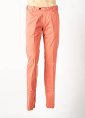 Pantalon chino orange MEYER pour homme seconde vue