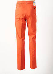 Pantalon chino orange MEYER pour homme seconde vue