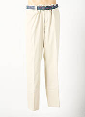 Pantalon droit beige MEYER pour homme seconde vue