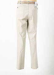 Pantalon droit beige MEYER pour homme seconde vue