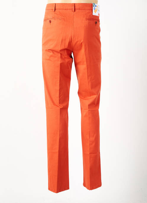 Pantalon chino orange MEYER pour homme