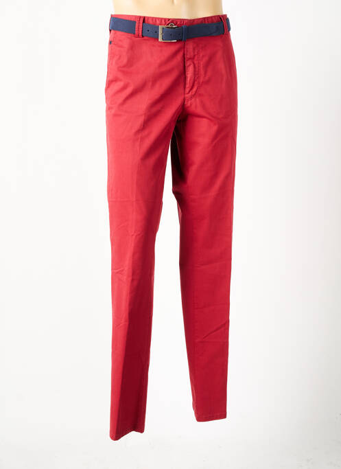 Pantalon chino rouge MEYER pour homme