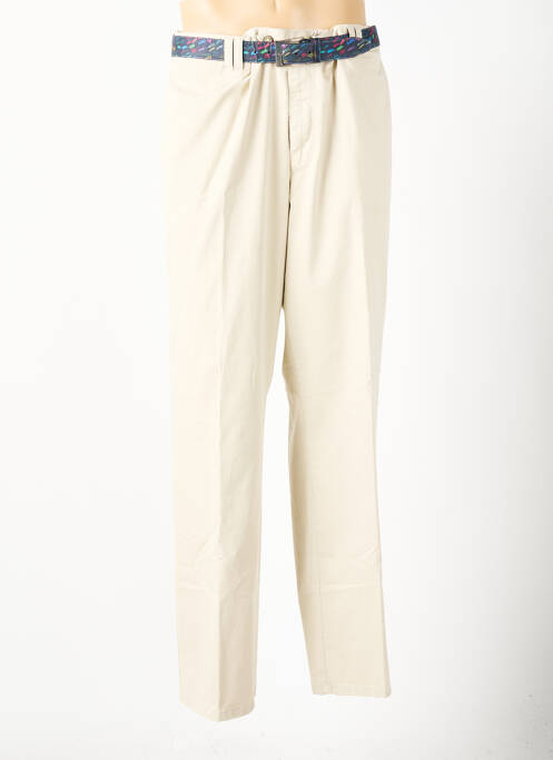 Pantalon droit beige MEYER pour homme