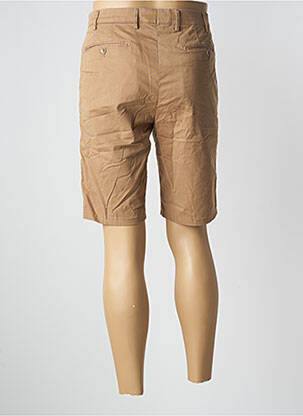 Bermuda coupe droite taille normale marron MEYER homme