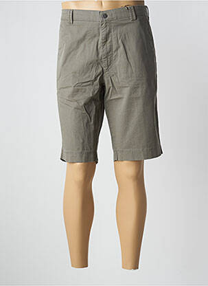 Bermuda coupe droite taille normale vert MEYER homme