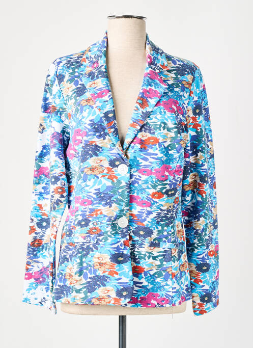 Blazer bleu AGATHE & LOUISE pour femme