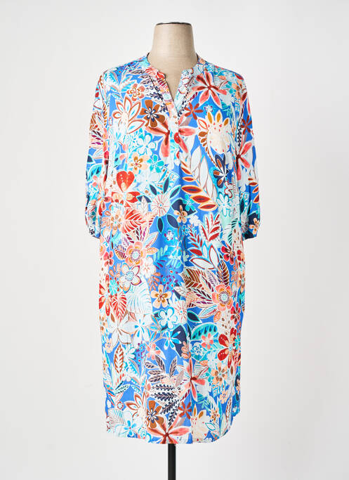 Robe mi-longue bleu THOMAS RABE pour femme