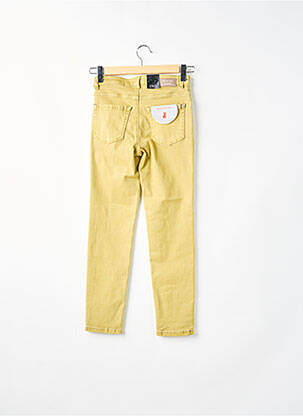 Jeans coupe slim tissage brut taille normale vert STARK femme